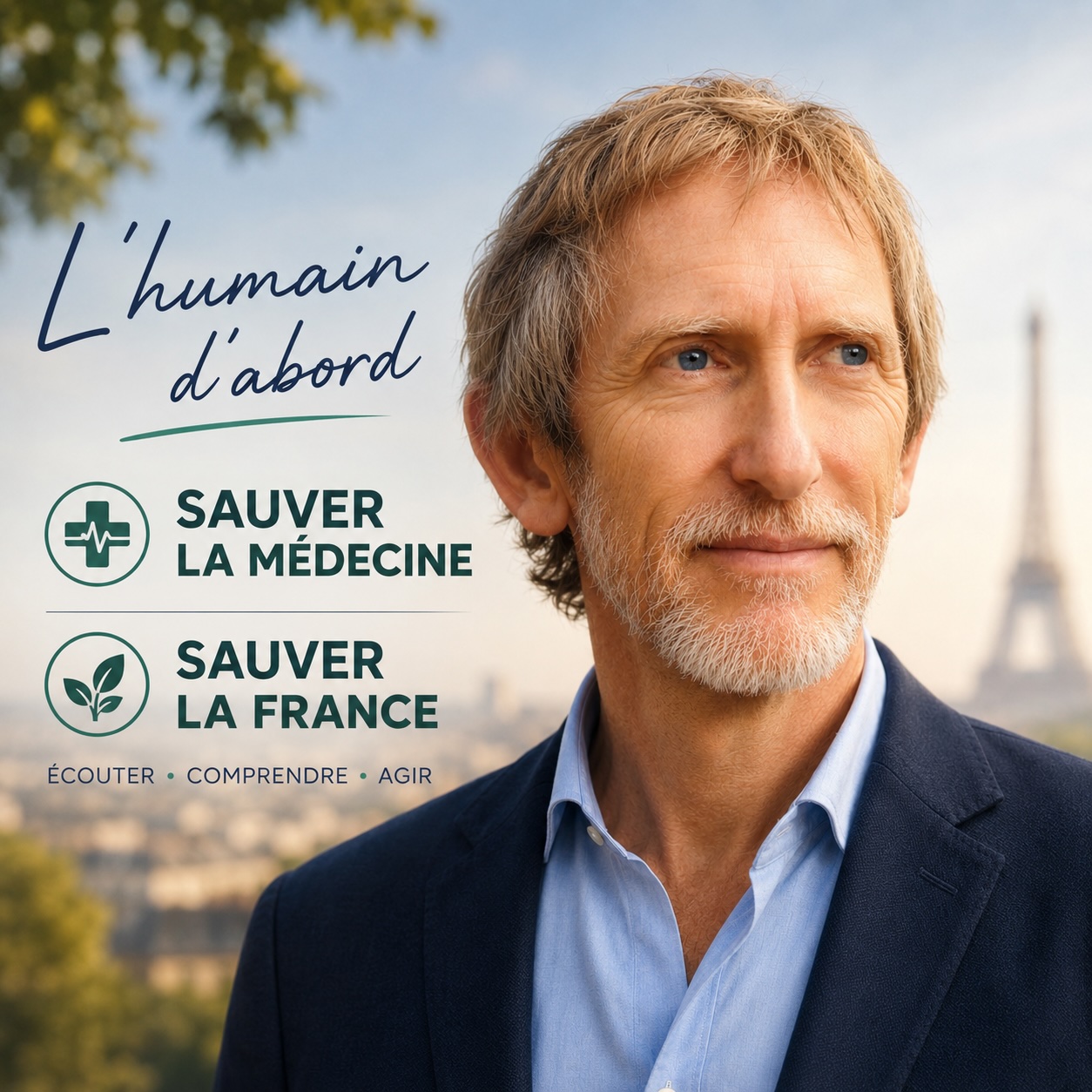 Paul Montserrat — L'humain d'abord, sauver la médecine, sauver la France
